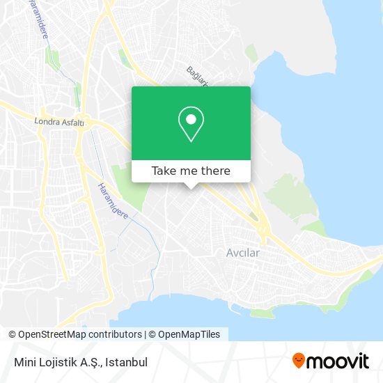 Mini Lojistik A.Ş. map