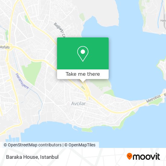 Baraka House map