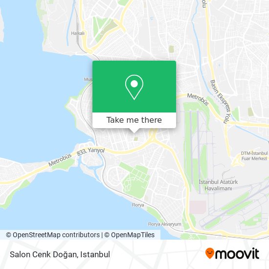 Salon Cenk Doğan map