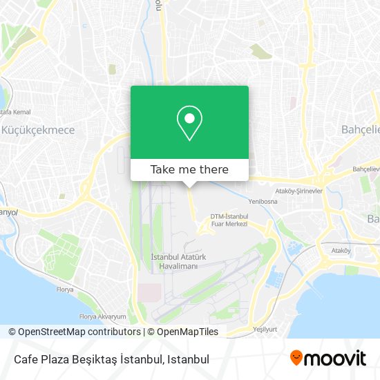 Cafe Plaza Beşiktaş İstanbul map