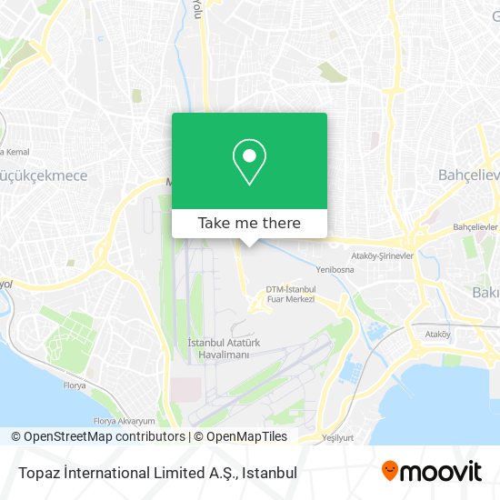 Topaz İnternational Limited A.Ş. map