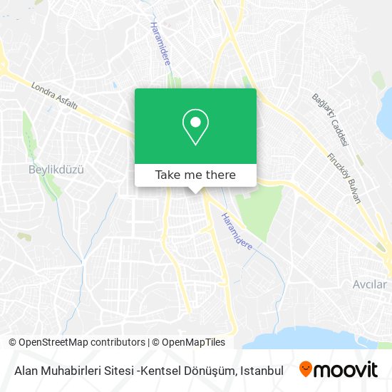 Alan Muhabirleri Sitesi -Kentsel Dönüşüm map