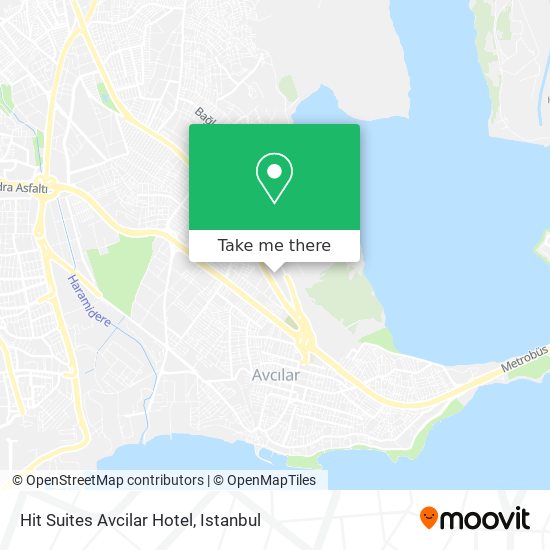 Hit Suites Avcilar Hotel map