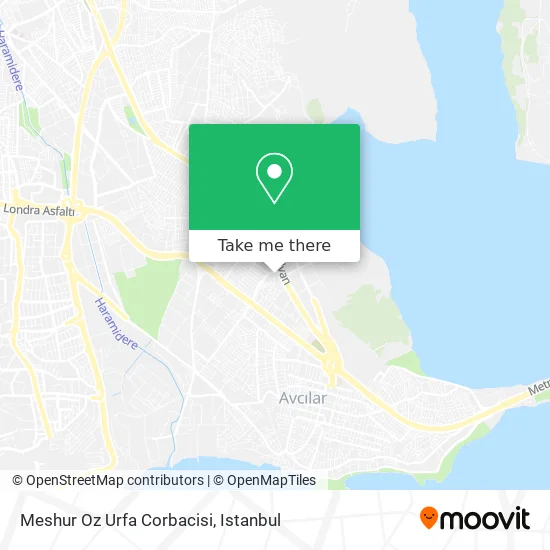 Meshur Oz Urfa Corbacisi map