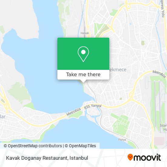 Kavak Doganay Restaurant map