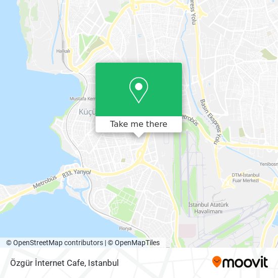 Özgür İnternet Cafe map