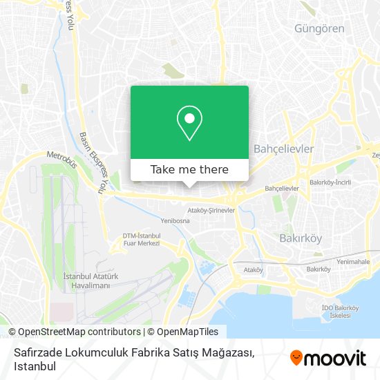 Safirzade Lokumculuk Fabrika Satış Mağazası map