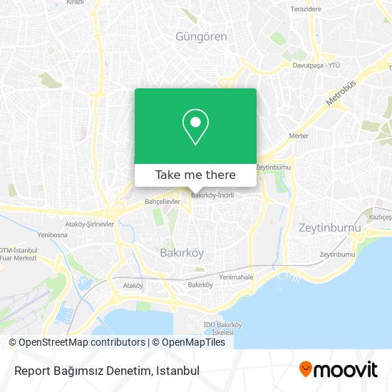 Report Bağımsız Denetim map