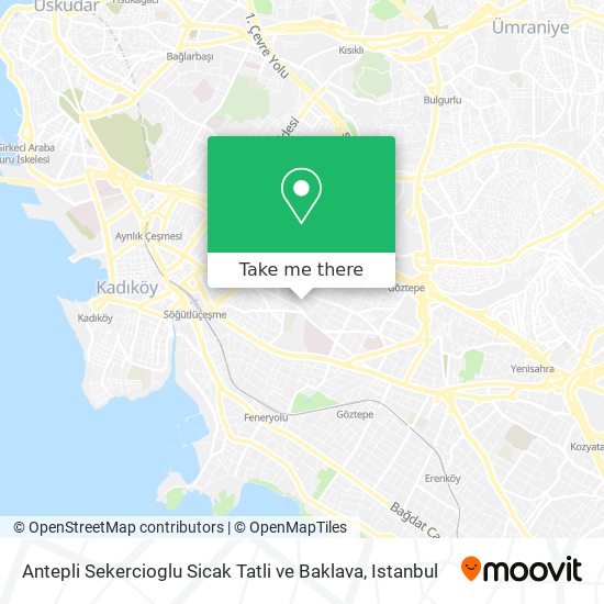 Antepli Sekercioglu Sicak Tatli ve Baklava map