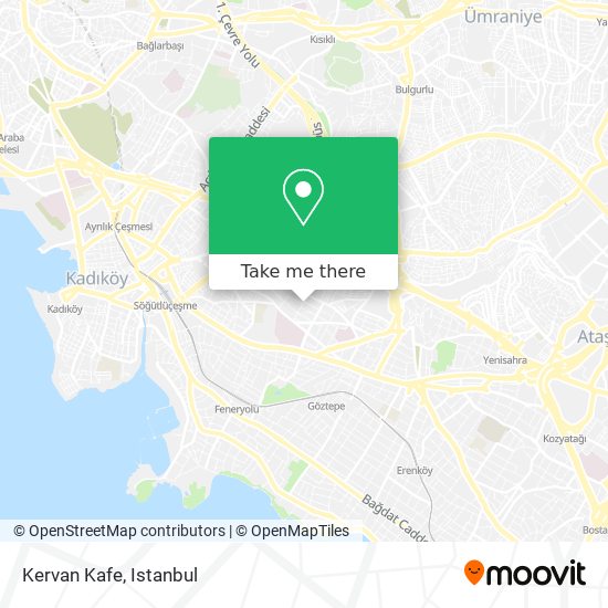 Kervan Kafe map