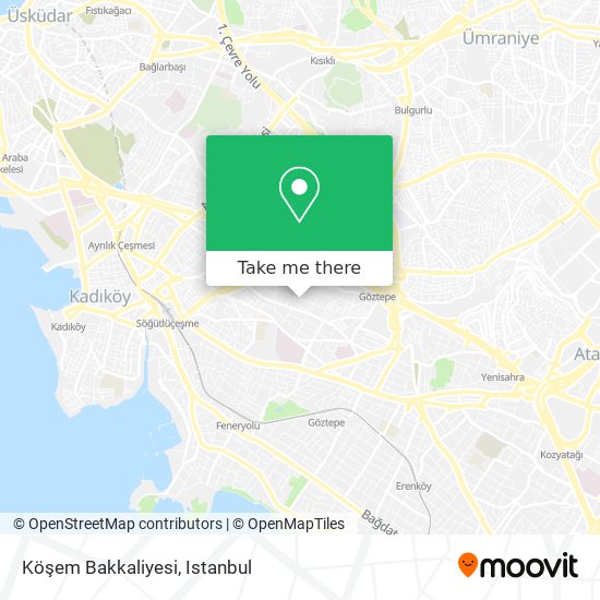 Köşem Bakkaliyesi map