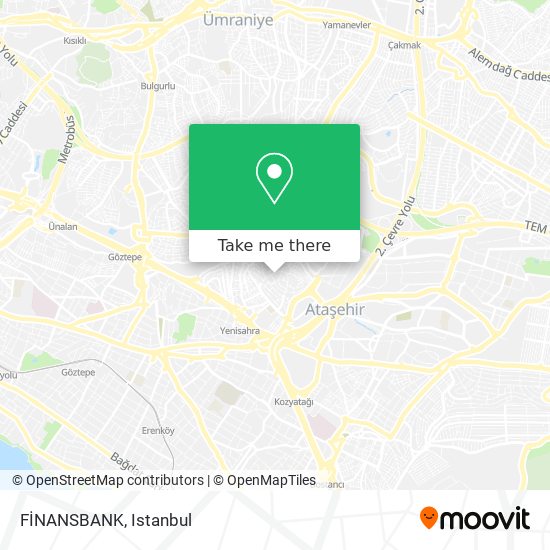 FİNANSBANK map