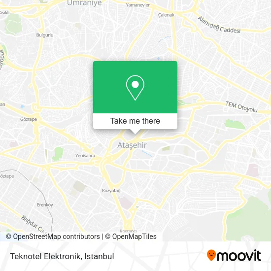 Teknotel Elektronik map