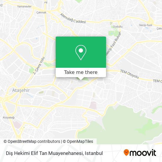 Diş Hekimi Elif Tan Muayenehanesi map