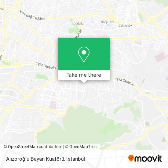 Alizoroğlu Bayan Kuaförü map