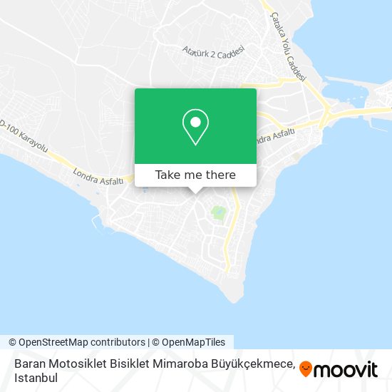 Baran Motosiklet Bisiklet Mimaroba Büyükçekmece map