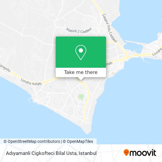 Adıyamanli Cigkofteci Bilal Usta map