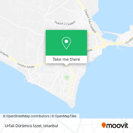 Urfali Dürümcü İzzet map