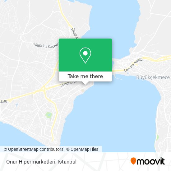 Onur Hipermarketleri map