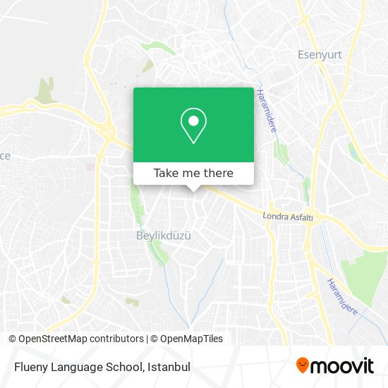 Flueny Language School map