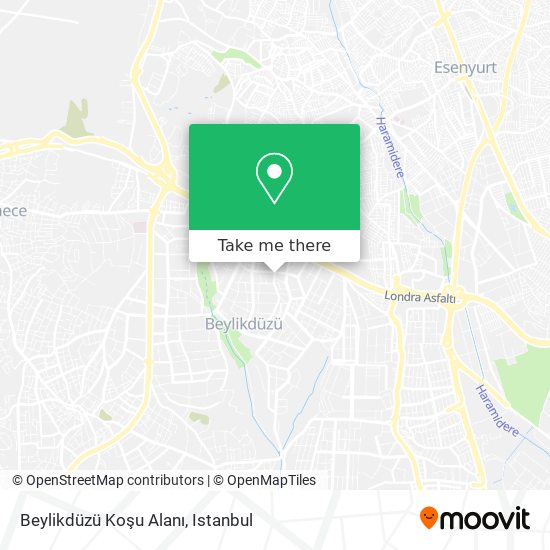 Beylikdüzü Koşu Alanı map