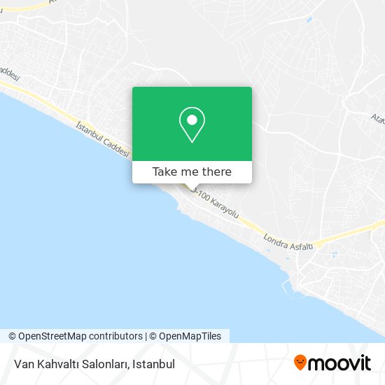 Van Kahvaltı Salonları map