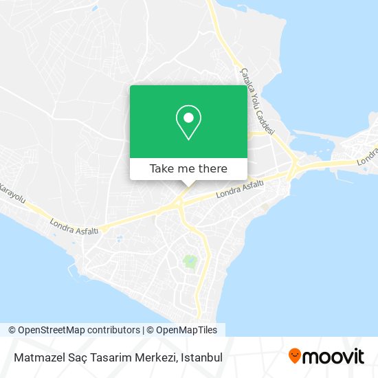 Matmazel Saç Tasarim Merkezi map