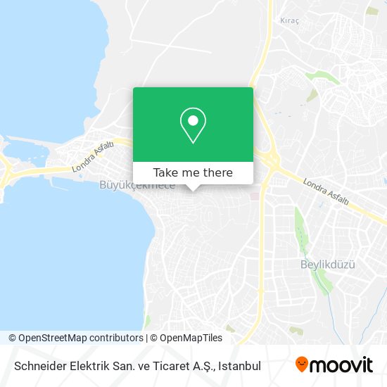 Schneider Elektrik San. ve Ticaret A.Ş. map