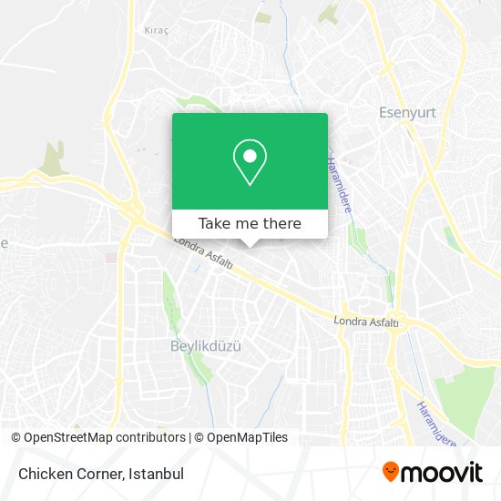 Chicken Corner map