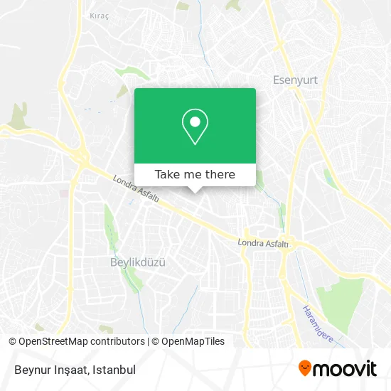 Beynur Inşaat map