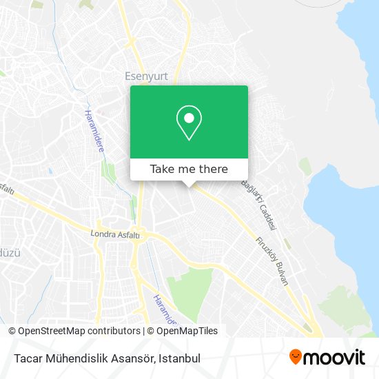 Tacar Mühendislik Asansör map
