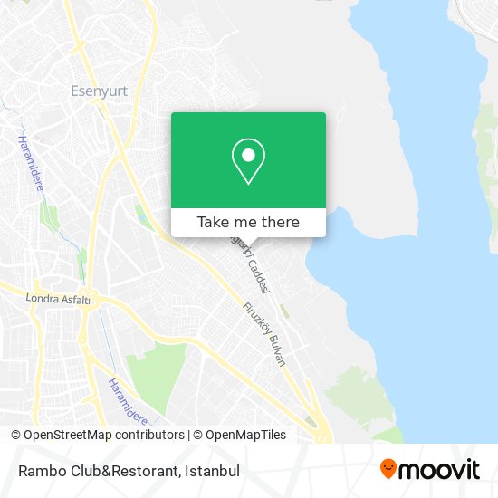 Rambo Club&Restorant map