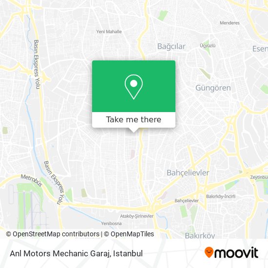 Anl Motors Mechanic Garaj map