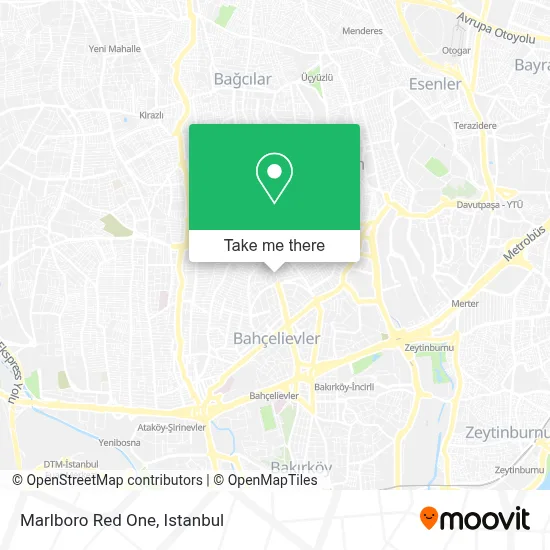 Marlboro Red One map
