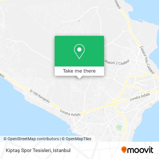 Kiptaş Spor Tesisleri map