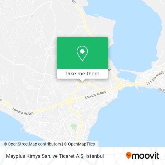 Mayplus Kimya San. ve Ticaret A.Ş map