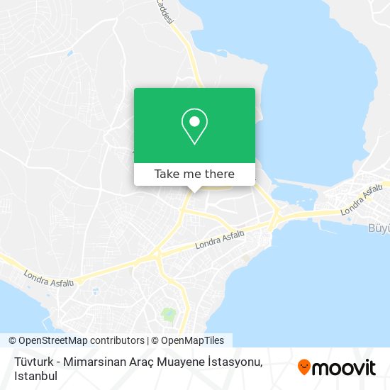 Tüvturk - Mimarsinan Araç Muayene İstasyonu map