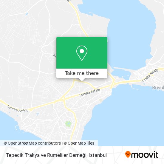 Tepecik Trakya ve Rumeliler Derneği map