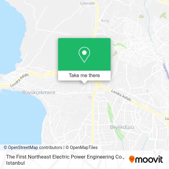 The First Northeast Electric Power Engineering Co. map