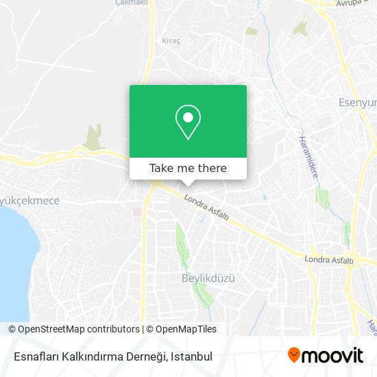 Esnafları Kalkındırma Derneği map