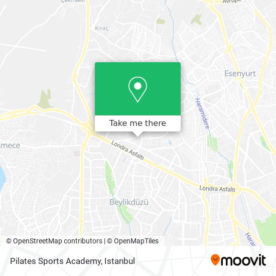 Pilates Sports Academy map