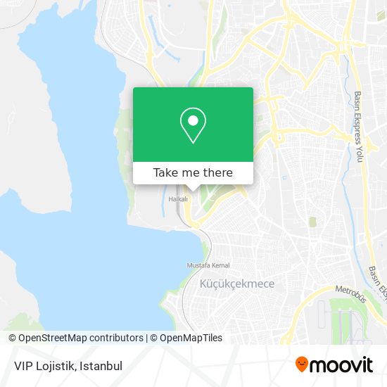 VIP Lojistik map