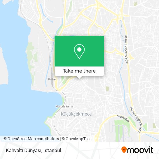 Kahvaltı Dünyası map