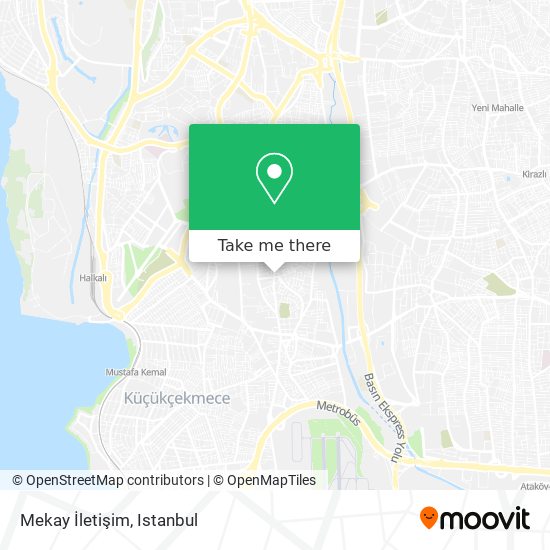 Mekay İletişim map