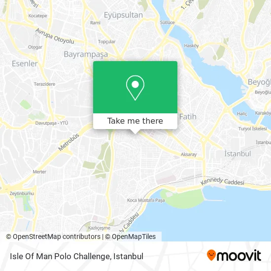 Isle Of Man Polo Challenge map