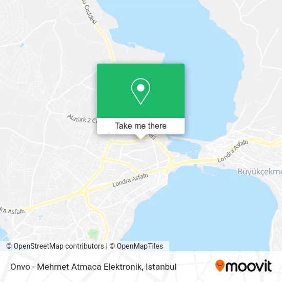 Onvo - Mehmet Atmaca Elektronik map