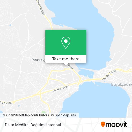 Delta Medikal Dağitim map