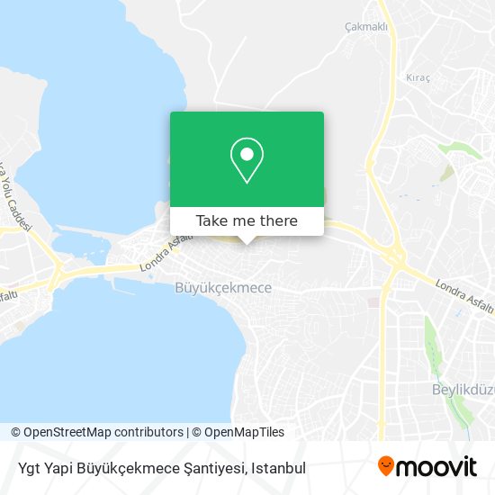 Ygt Yapi Büyükçekmece Şantiyesi map