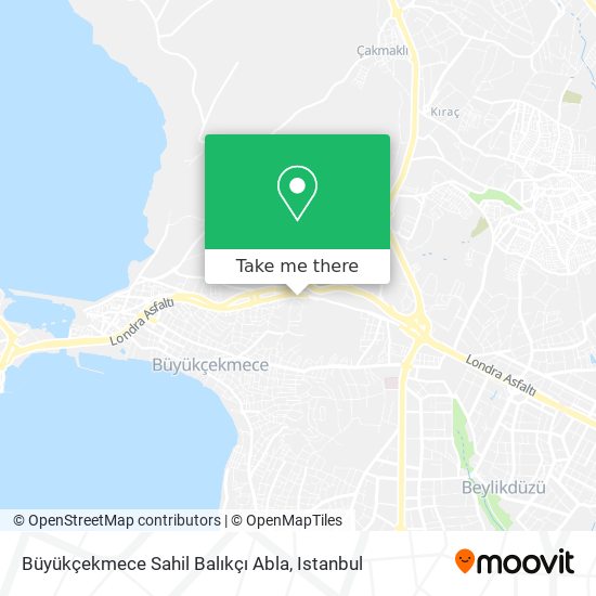 Büyükçekmece Sahil Balıkçı Abla map
