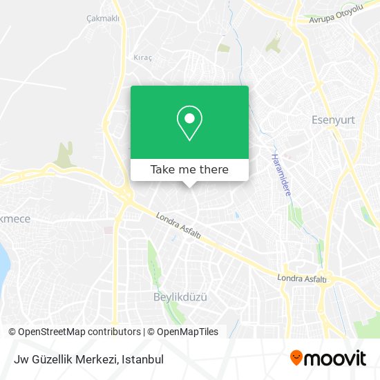 Jw Güzellik Merkezi map